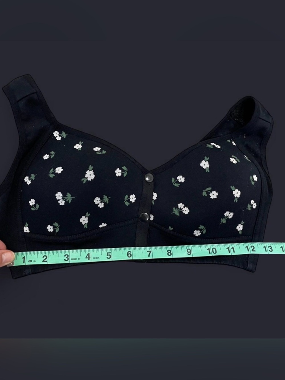 Front-Closure Comfort Bra Set of 3 - 95% cotton - Picture 7 of 14